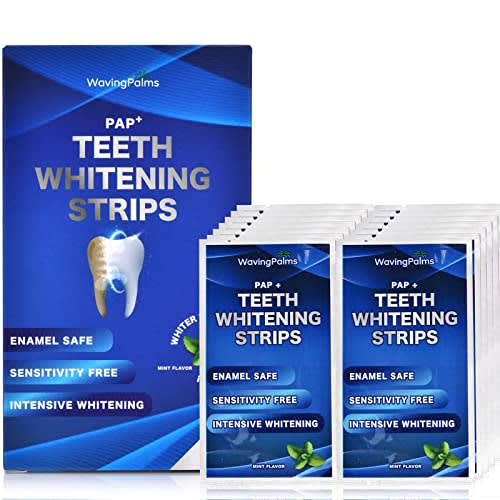 Teeth Whitening Strip, 28 Sensitivity Free Whitening Strips, Peroxide Free, 14 Treatments for Teeth Whitening, Professional and Safe Teeth Whitening S