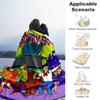1PC Scooby-Doo Mystery Outdoor Blanket Lightweight Flannel, Soft & Warm, All-Season, Outdoor, Camping, Living Room, Office,  L1106032