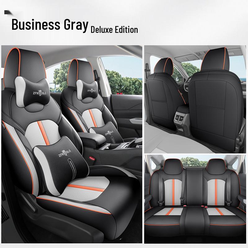 Universal Leather Seat Covers for Dongfeng Fengshen E70 - All-Season, Full Enclosure