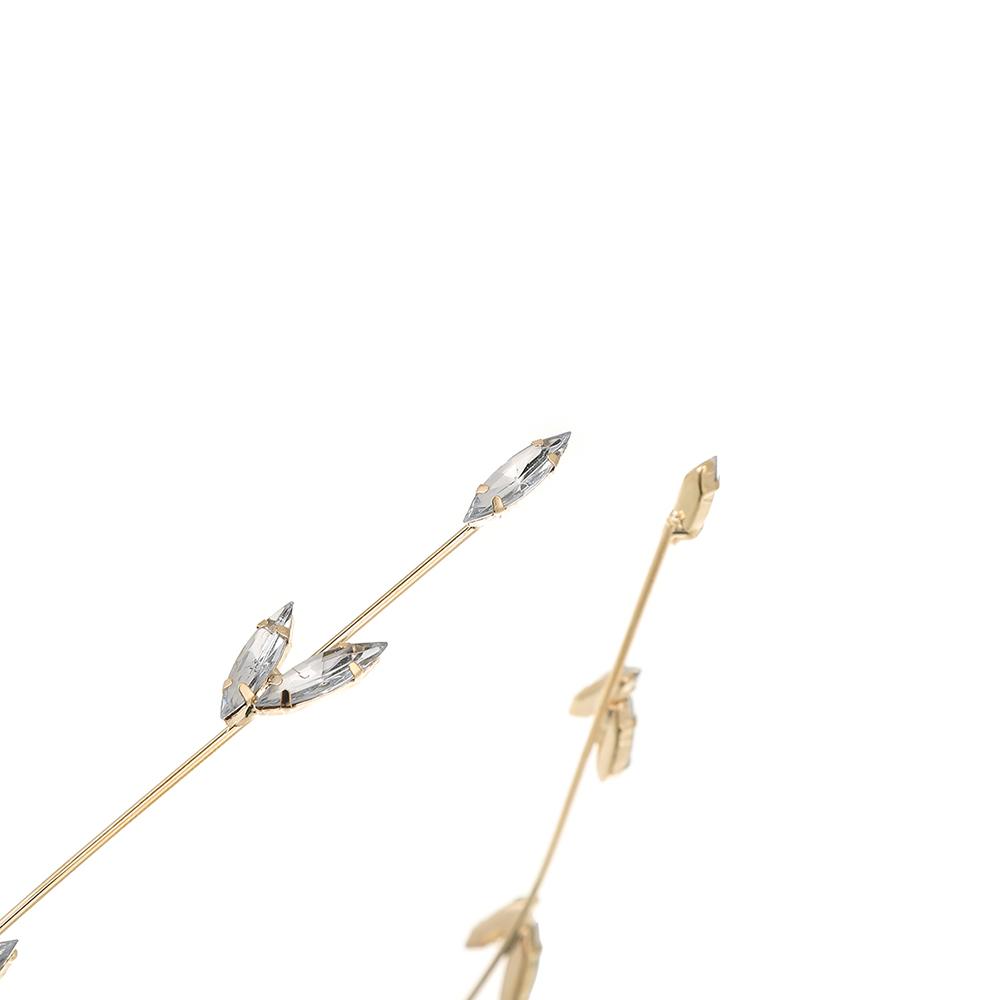 New Simple Rhinestone Headbands Fashion Alloy Crystal Hairbands for Women Daily Hair Tie Decoration Hair Accessories