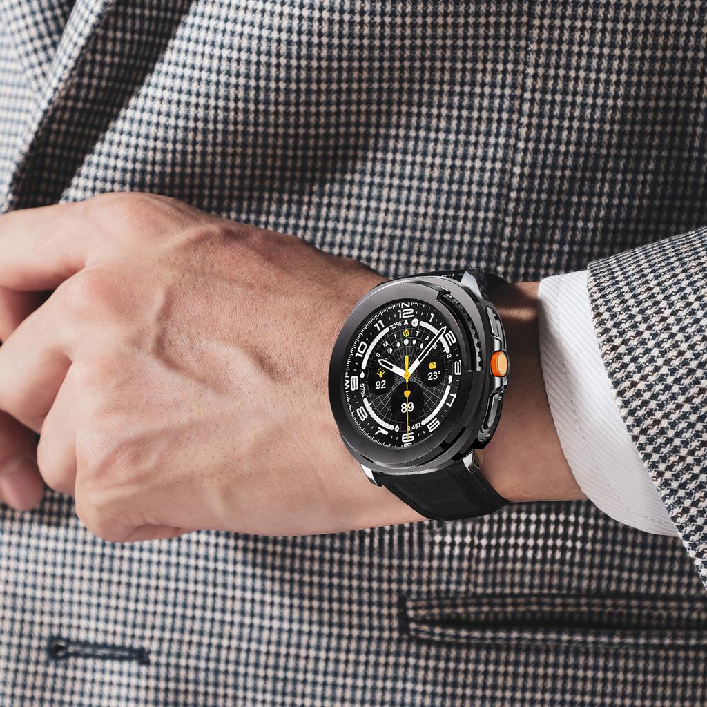 Glass+Case For Samsung Galaxy Watch 8 Classic Screen Protector Slim Shockproof Cover for Samsung Watch 8 46mm Tempered Bumper Case