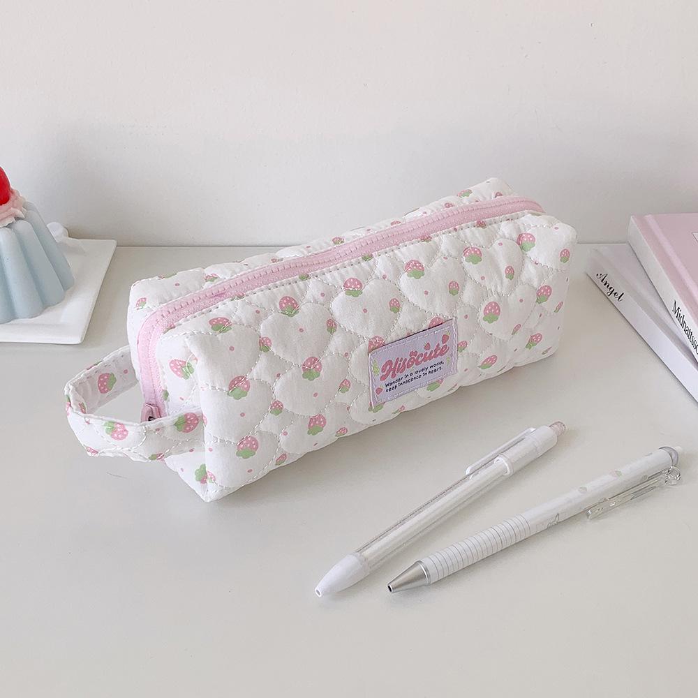 Portable Large-Capacity Makeup & Stationery Bag for Girls