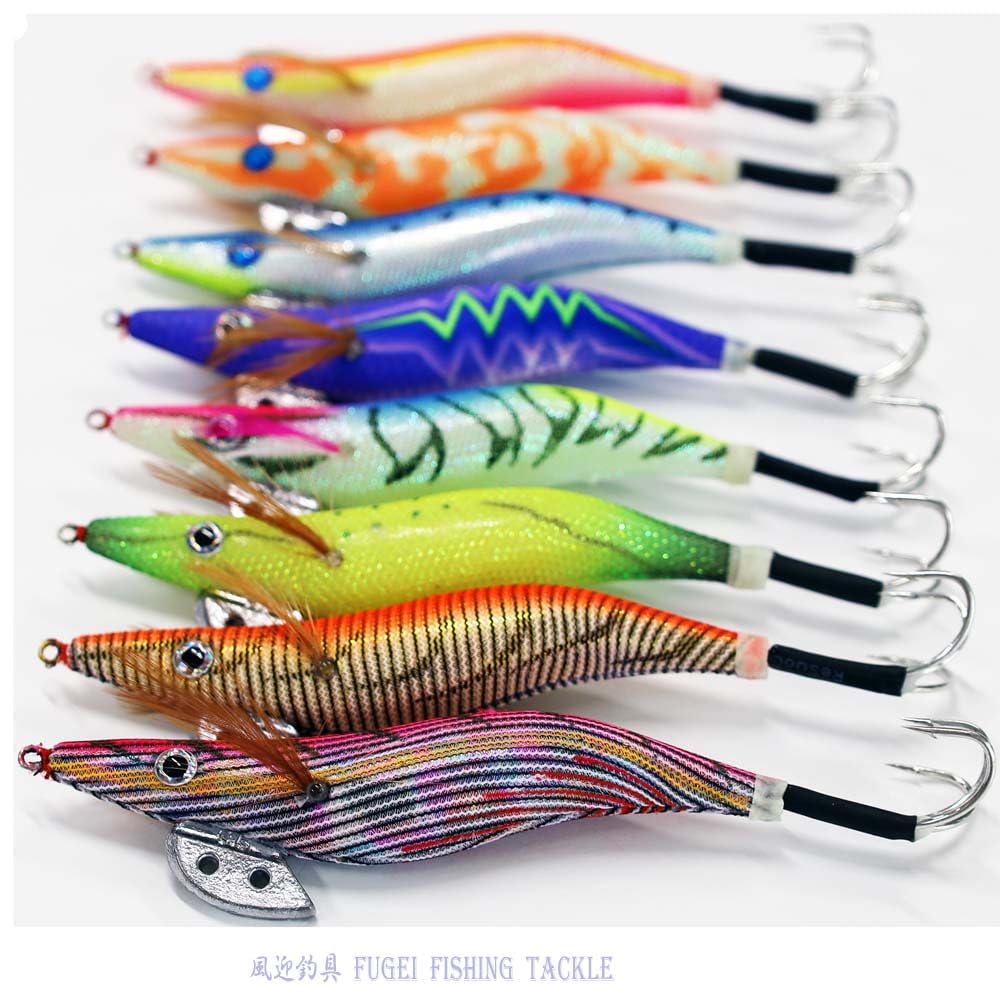 Fishing Gear Octopus Egi Size Set of 8 A20takoegi35h8X Egi Tackle Octopus Octopus Fishing Egi 3.5 (8B)