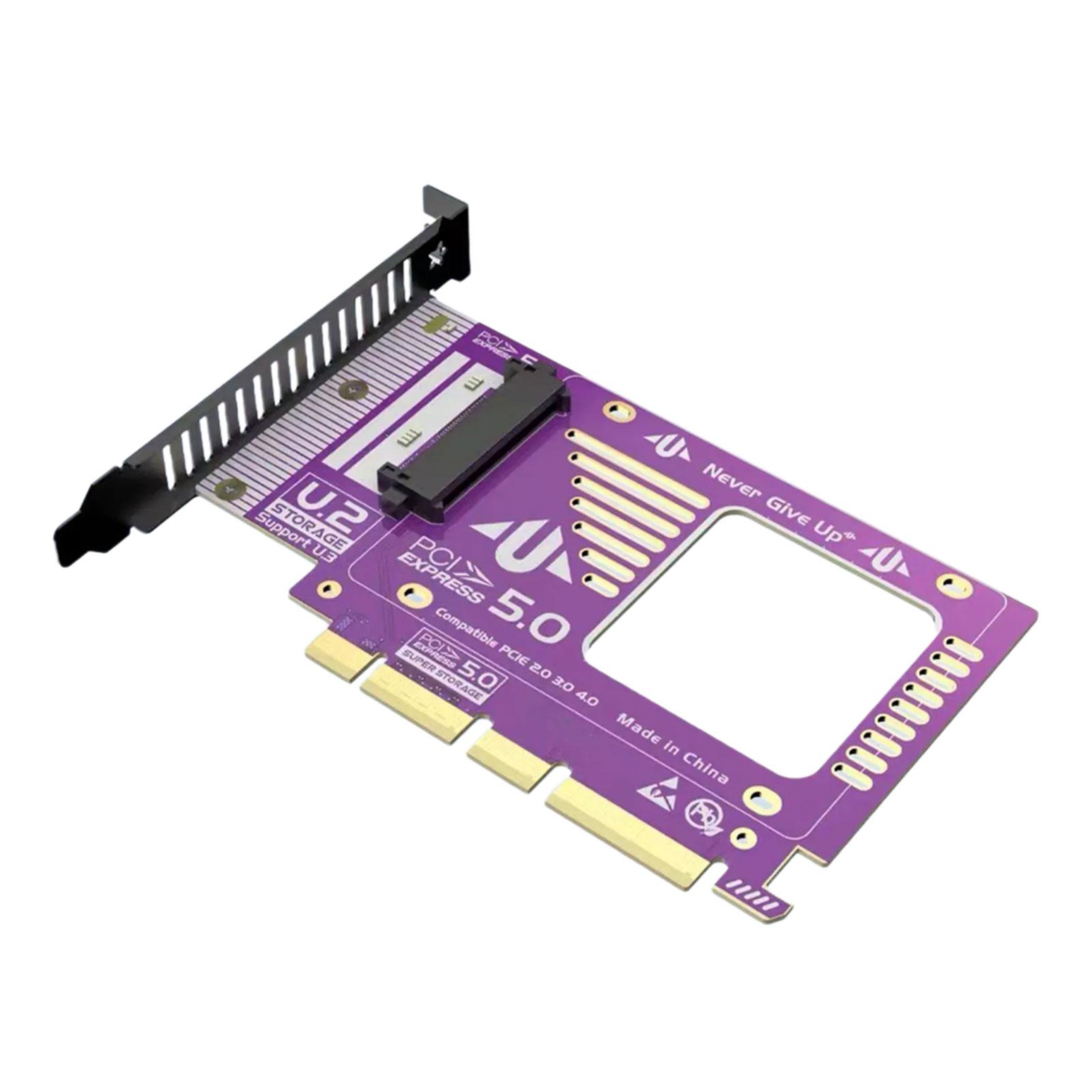 

PCIe 1X Interfaces Card PCIE 5.0 X1 to U3 SFF-8639 Port for Enhances Data Transfer 1