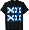 Scottish Fan Scotland Flag Retro No Scotland No Party Unisex T-Shirt 5