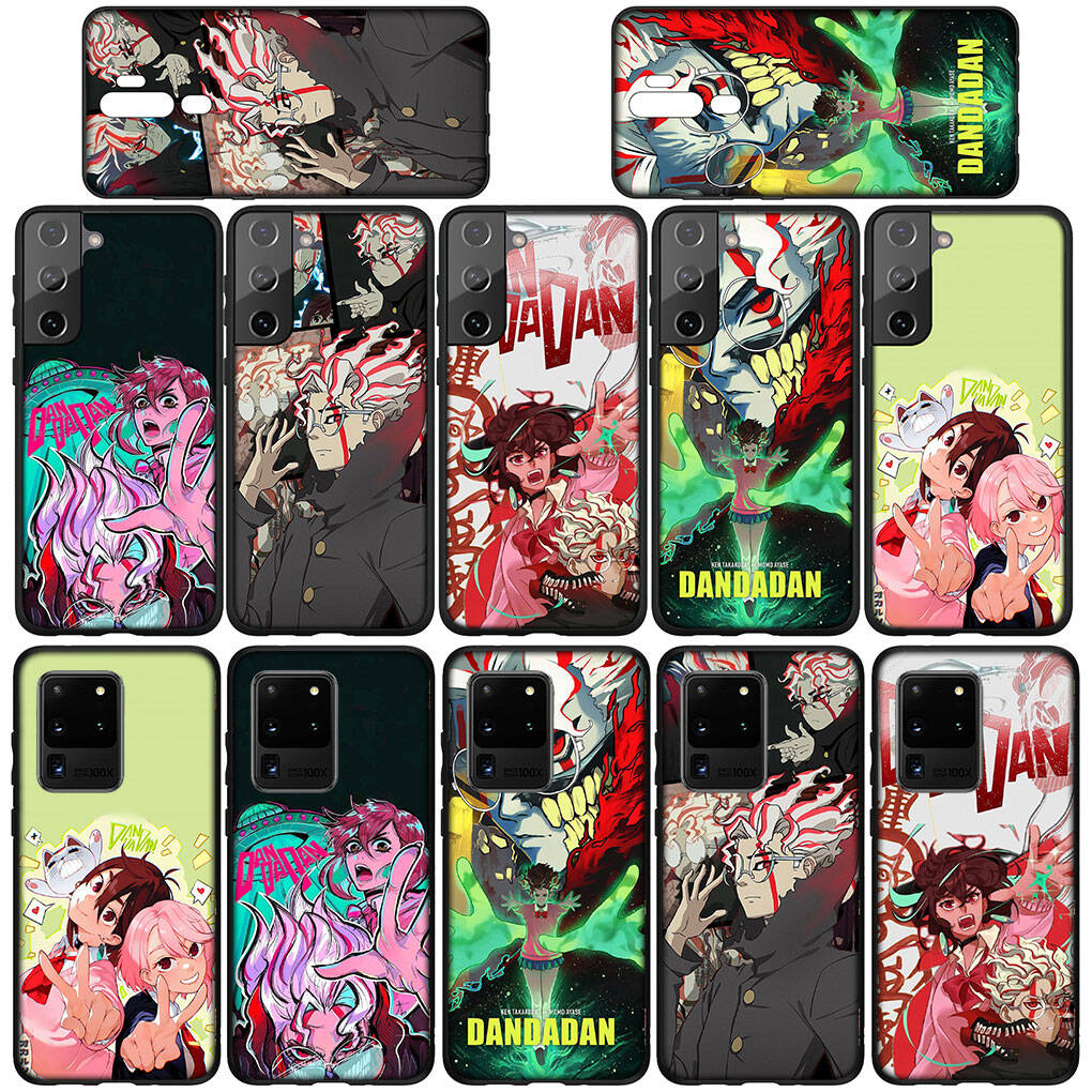 Phone Case for iPhone 17 16 15 Plus Huawei P30 P20 Lite Redmi Note 14 12 11 13 Pro Max OPPO A60 A80 A40 A18 A38 DAN DA DAN Okarun Dandadan Ayase Momo