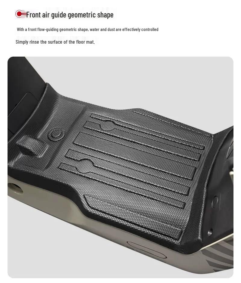 Enhanced Waterproof and Durable Foot Mats for Xiao Niu GOVAF0F2F4 Electric Scooter