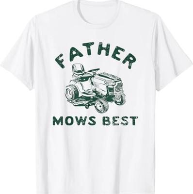 Vater mäht am besten T-Shirt