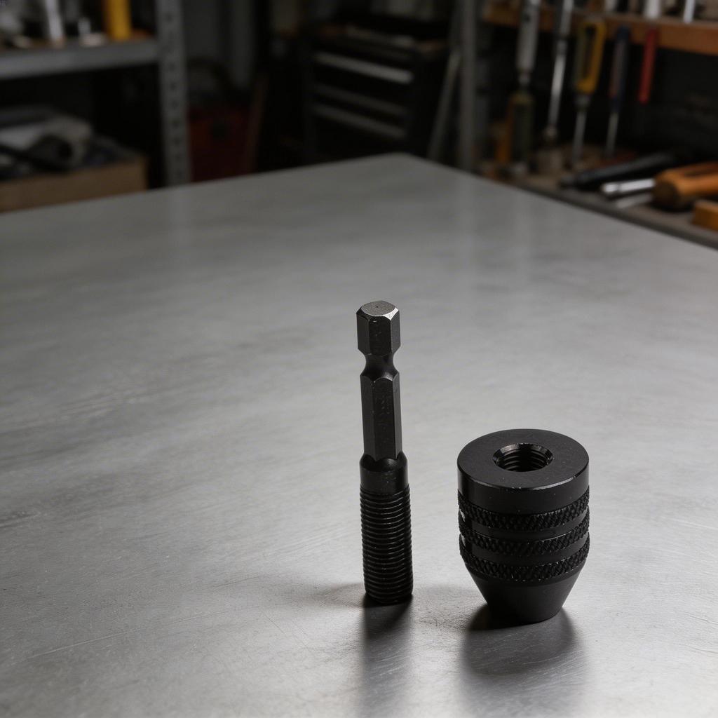 Hex Shank Adapter Quick Change Converter 0.3 To 8mm Drill Attachment Lightweight Design Portable Drill Accessory