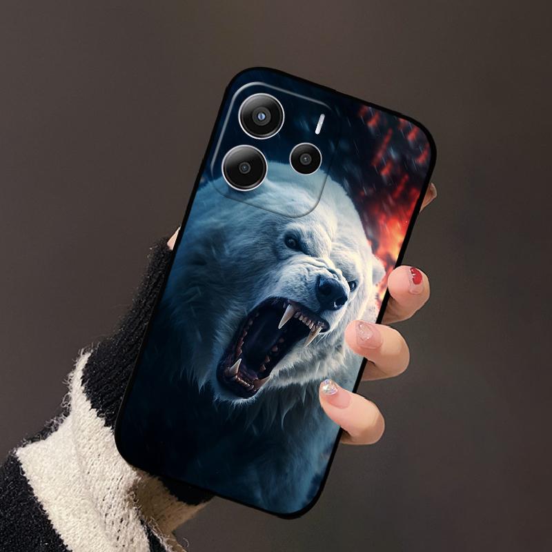 Case For Redmi Note 14 4G 5G Phone Cover Shockproof Silicone Soft TPU Bumper Fundas For Xiaomi Redmi Note 14 Color Painted Coque