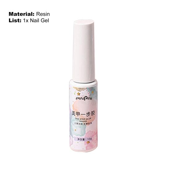 Nail Glue Safe Ingredients Decorative Resin Great One-Step Gel UV LED Polish Manicure Varnish Supplies