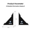 Car Stickers Door Corner Anti-collision Silicone Stickers For BMW Performance F30 F10 E90 F20 E46 E60 E70 E39 E36 Car Supplies EB1