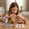 Beginner Friendly 3D Beaded Animal DIY Kit Animal Shape Handmade Craft Kit  Home Decoration