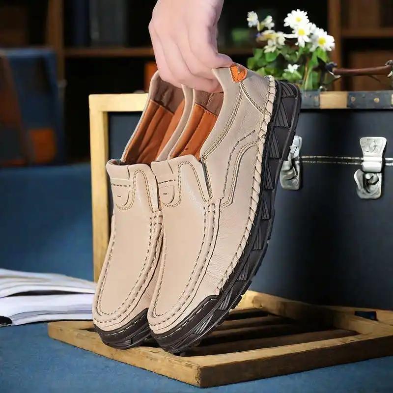 Fashion Lace-free Fall Rock Shoes For Men Yellow Men's Tennis Outdoor Hiking Shoes Sneakers Sport Entertainment Tenid Fashion