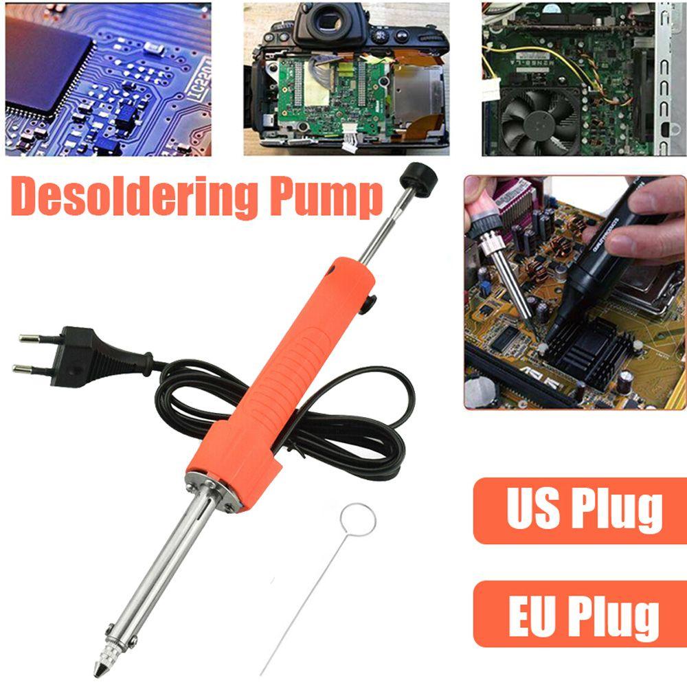 Electric Soldering Repairing Solder Iron Pen Welding Repair Tool Solder Sucker Desoldering Pump