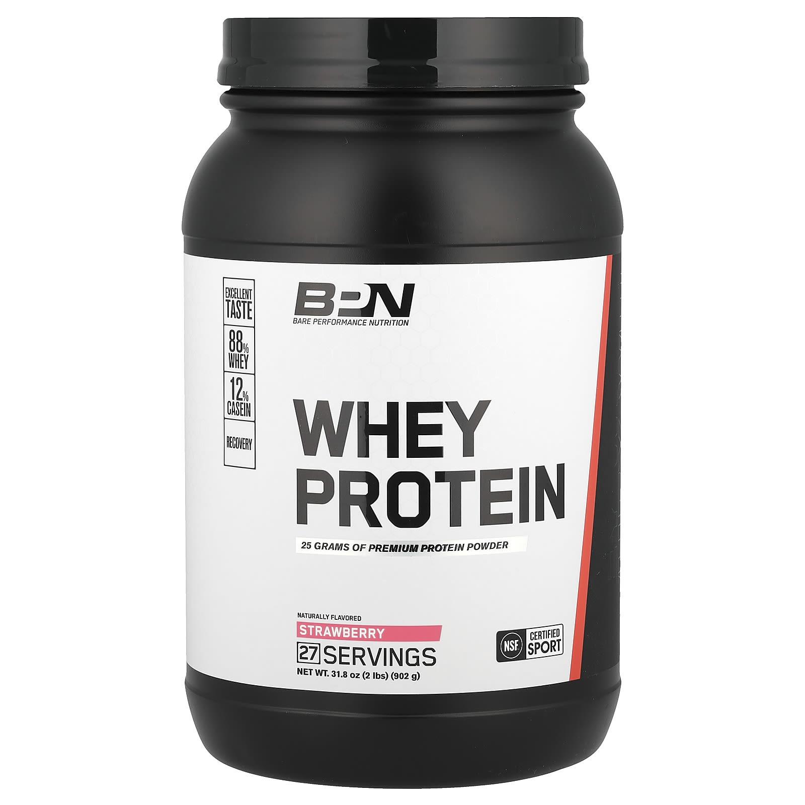 

BPN, Whey Protein, Strawberry Flavor, 2 lb (902 g)