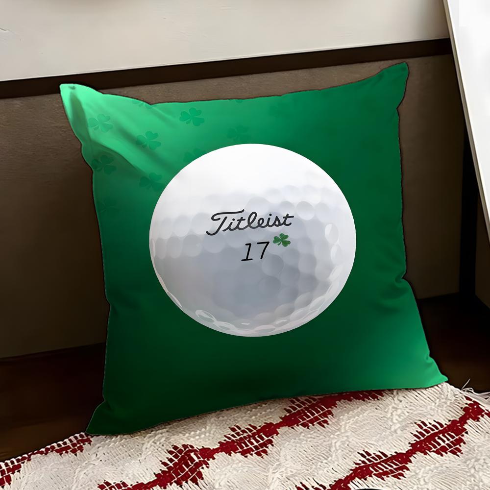 Brand TTitleistT Cushion Cover Reversible Soft Durable Pillow Cover Home  Car MultiScene Use for Daily Comfort