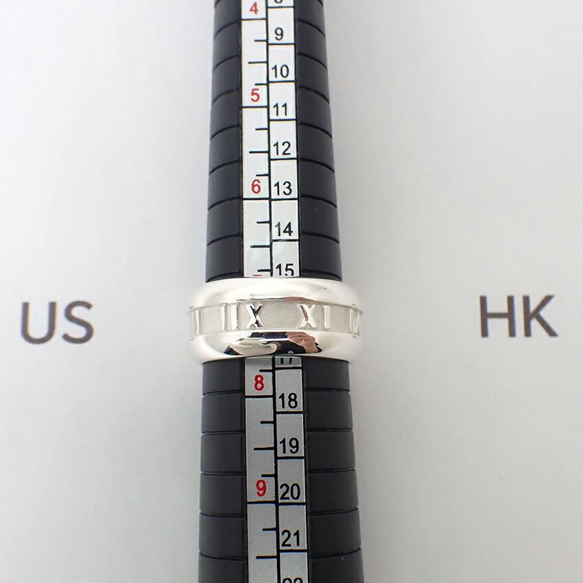 [Pre-owned] TIFFANY / Tiffany / 925 / Atlas Wide / Ring / Size 15 / j58-5