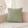 Solid Color Simple Corduroy Cushion Cover Living Room Sofa Cushion Cover Model Room Decorative Cushion Cover