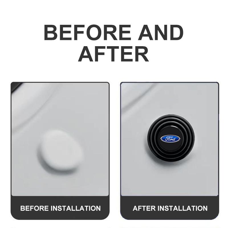 Car Door Shock Absorber Cushion Shockproof Pad Car Accessories For Ford Focus Mondeo Kuga Fiesta MK7 Escort Explorer Edge 2 4 MK2 MK4