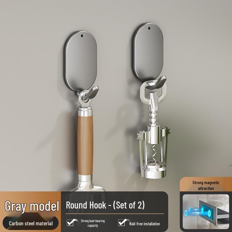 Magnetic Wall-mounted Kitchen Storage & Spice Rack