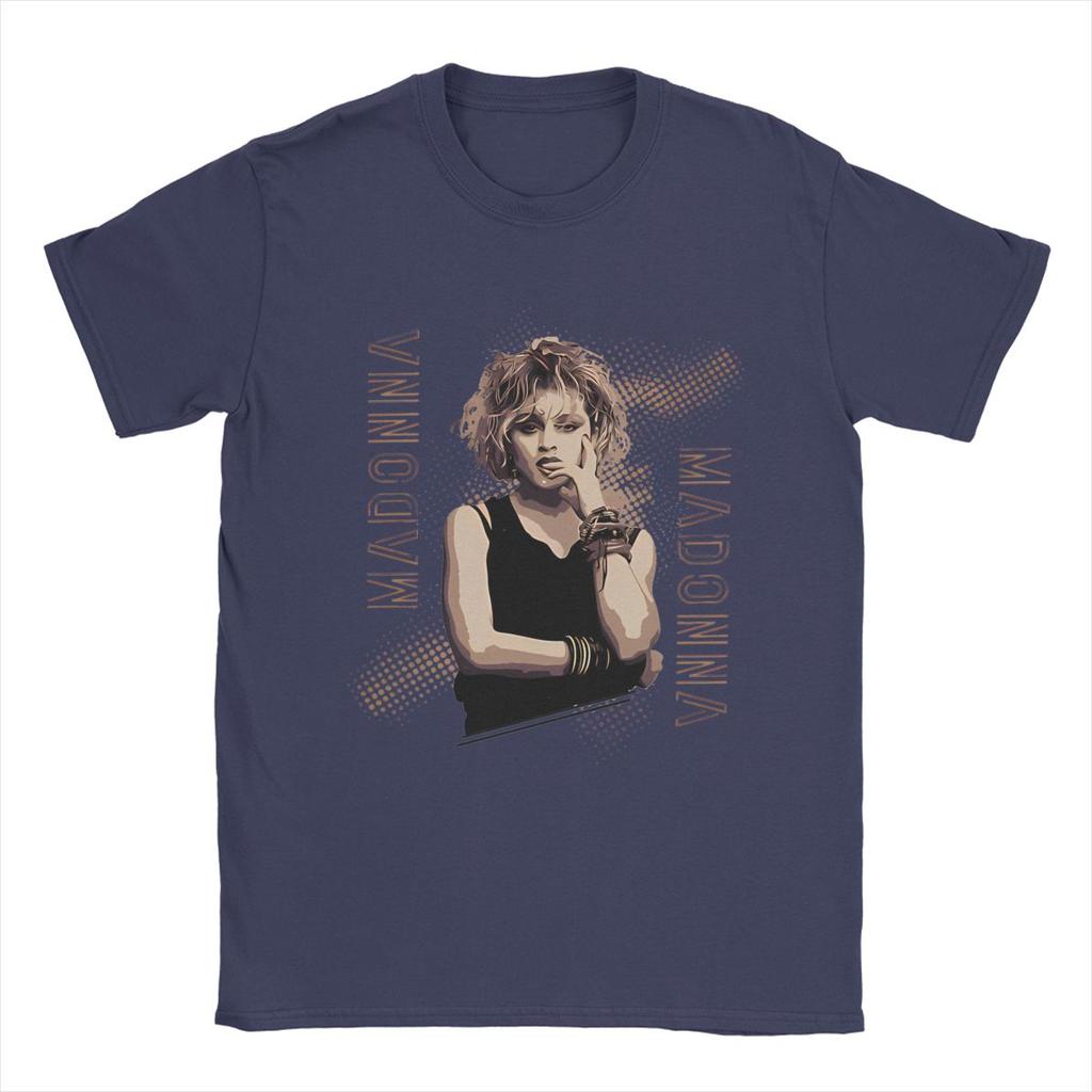 Men Women Madonna Music Vintage Pop Singer T-Shirt Apparel Awesome Summer T Shirts Top Tee Clothes Summer