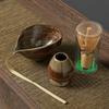 Japanese Coarse Pottery Matcha Tea Ceremony Set