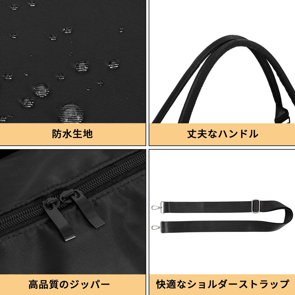 Tote bag transparente tasche ändern [TORIBIO] mutter (5-teiliges Set für Windeln, M-43.53014CM)