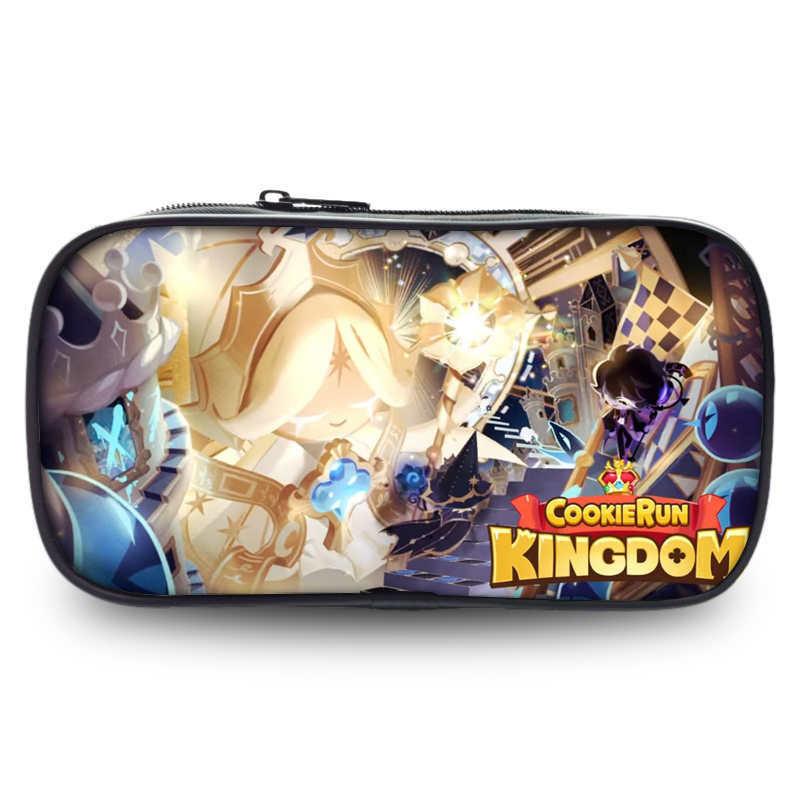 Kingdom Cookierun Stationery Bag Student Printed Pencil Bag Zipper Design