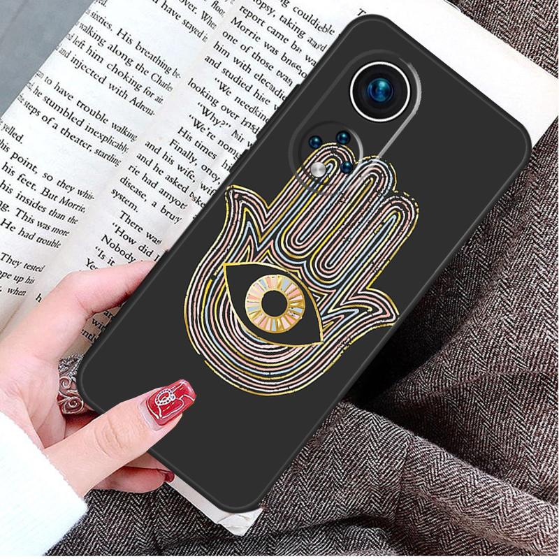Evil Eye Hamsa Case For Honor Magic 6 Pro 50 70 90 X6 X7 X8 X9 X6a X7a X8a X9a X8b X9b Magic 5 Lite Cover