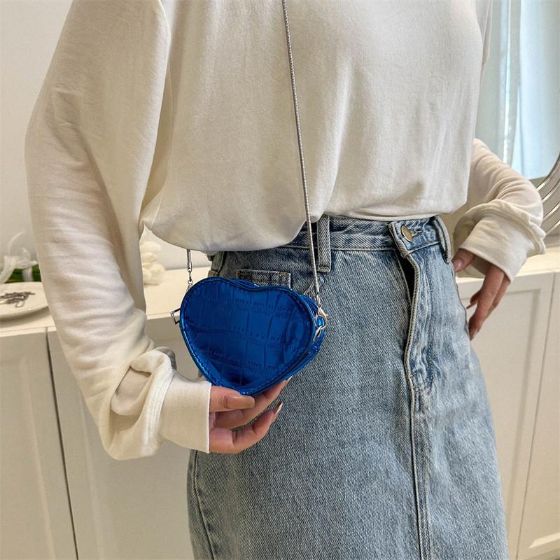 Trendy Heart-shaped Shoulder Bag For Women 2023 Stylish Summer Crossbody Bag