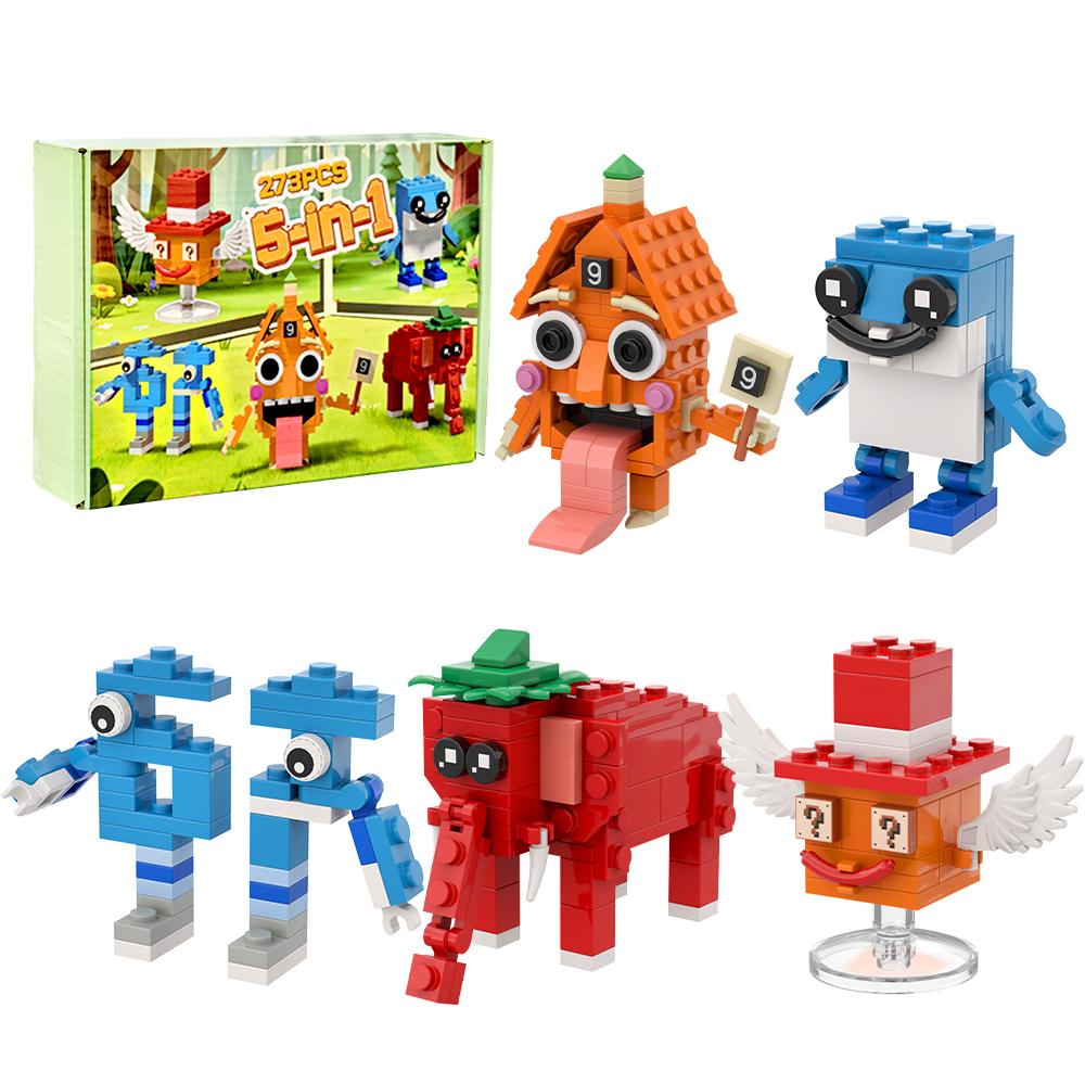 

Steal A Brainrot Tung Tung Sahur Building Blocks Gift STEM Construction Toy Steal a Brainrot DIY Bricks Desk Decor Birthday