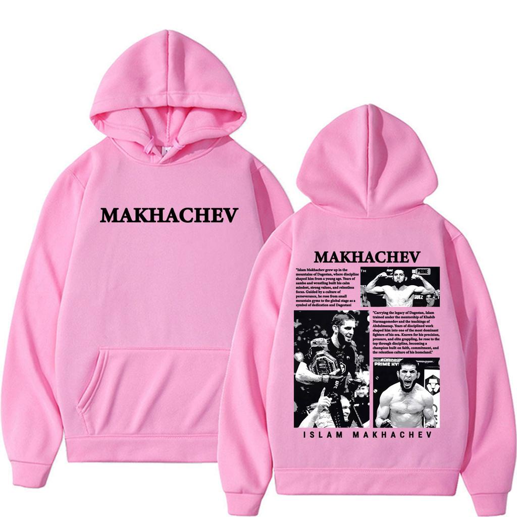 Limited Islam Makhachev Classic Merch Hoodies Men Women Fashion Violence Aesthetic Sweatshirt  Long Sleeve Pullover