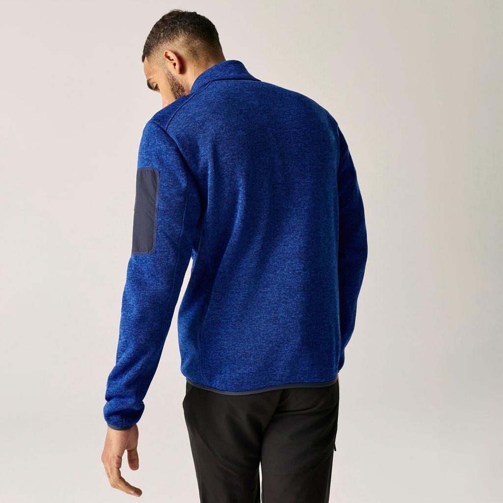 Regatta Mens Newhill Marl Full Zip Fleece Jacket