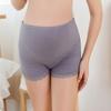 Nahtlose Baumwolle gerippt Mutterschaft Höschen Frauen Schwangerschaft Boyshorts Spitzenbesatz Unterwäsche über BumpBelly Support
