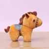 1Pcs Horses Plush Hanging Decor Stuffed Animal Horse Key Ring Cute Pony Doll Backpack Ornaments Pendant Kids Toy