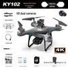 KY102 HD Drone: Enhanced Obstacle Avoidance, Optical Flow, 4-Axis Flight, Remote Control Aerial Photography.
