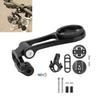 Durability Cycling Speedometers Holder Quickly Install Bike Computer Mount for Front Light and Cameras