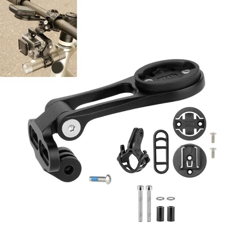 Durability Cycling Speedometers Holder Quickly Install Bike Computer Mount for Front Light and Cameras