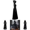 Halloween Hexenkleid Mit Kapuze Cosplay Kostüm Für Damen Aus Polyesterstoff Für Bühnenauftritte