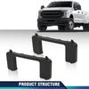 PIT66 Front Bumper Tow Hook Bolt Cover Caps Compatible with Ford F250 F350 Super Duty 2017 2018 2019 2020 2021 2022 HC3B 17F751-AC, HC3B 17F751-AD