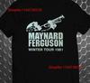 Maynard Ferguson Winter Tour Black T Shirt Short Sleeve All Sizes Ta4895 Vintage Versatile Breathable Streetwear Unisex
