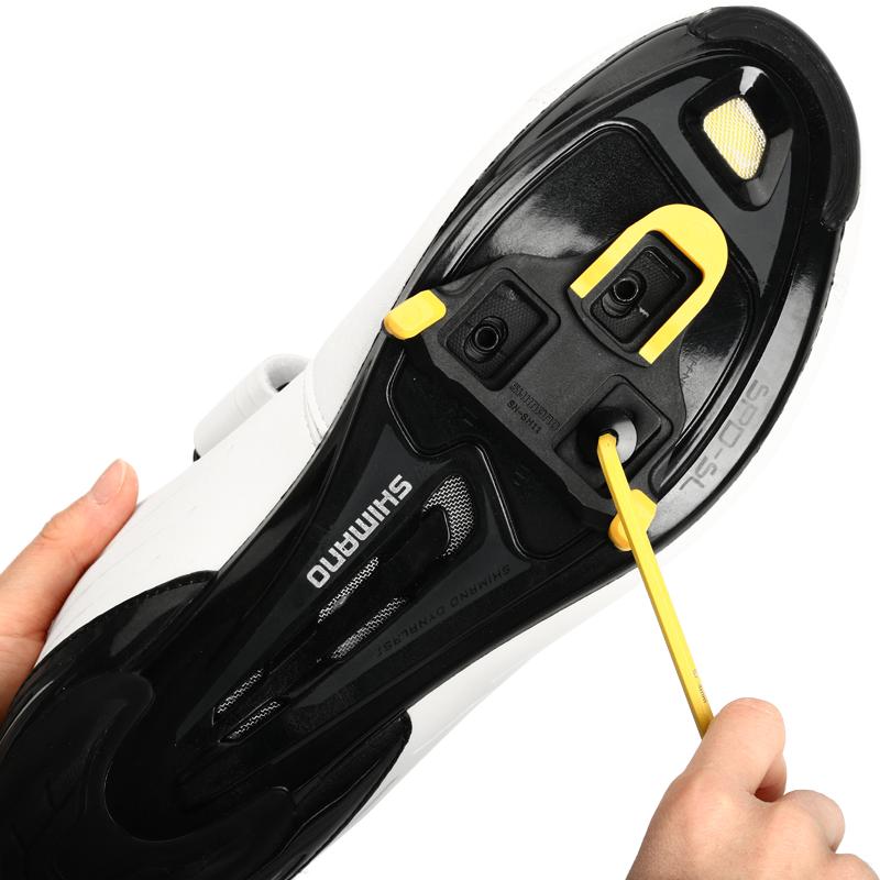 Bicycle Pedal Cleats Adjustment Bike Self-Locking Pedal Cleat Tool For Shimano SPD Cycling Locking Shoes Cleat Adjusting Tool 6