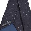 [Michiko London] KOSHINO Necktie in Gift Box, Italian Fabric, Made in Japan, Polka Dot, Silk & Cotton, Unisex Gift for Men & Women MKIC-006