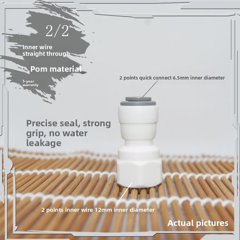 Gerader Ro Schnellanschluss 1/4" Schlauch 3/8" Außengewinde Innengewinde Kupplungsverbinder Wasserfilter Umkehrosmose Teile