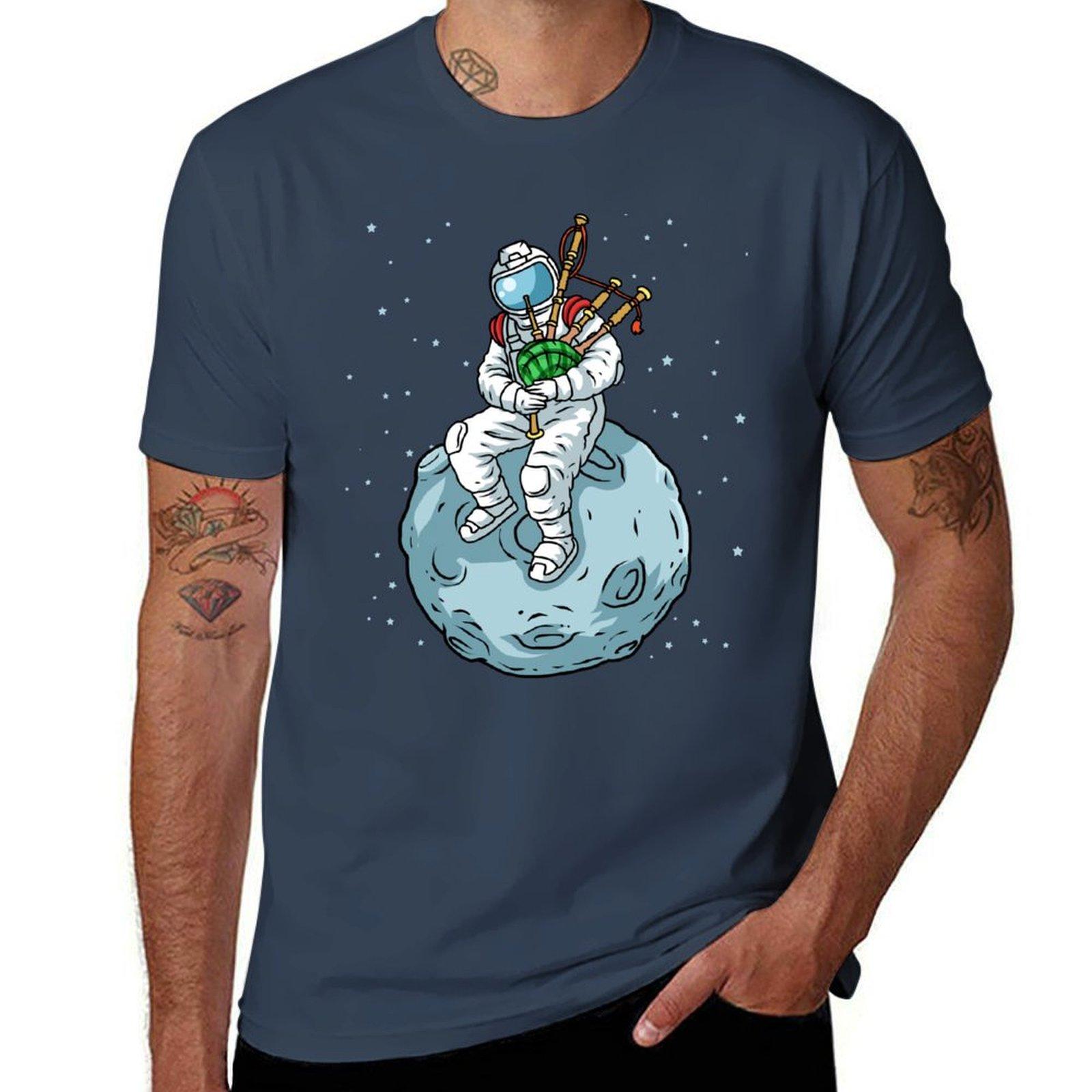Bagpipe Gift Men Scottish Bagpipe Music Gift Kids Bagpipe T-Shirt anime tshirt t shirt for man 100 percent cotton T-Shirt S