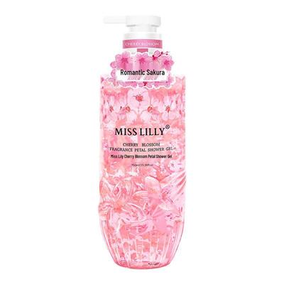 Miss Lilly Cherry Blossom Fragrance Petal Shower Gel