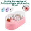 New Nail Drill Bits Organizer Box Nails Material Storage 30 Slots Nail Bag Organizer  Nail Art Supplies MJSN04