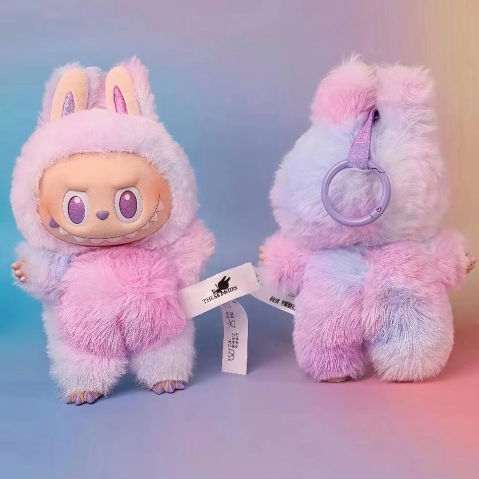 Hot Anime Figure Labubu Have A Seat Series PVC Pendant Doll Model Toy Kawaii Monster Replica Toy Birthday Gift