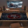 San Francisco 49ers Print  Cushion Non-slip Laptop Tablet Big Mousepad XXL Mat Mini PC Playmat With Lock edge